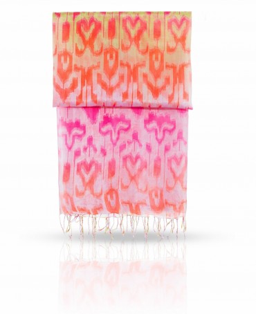 Палантин Женский S-IKKAT/GREEN.BLUE